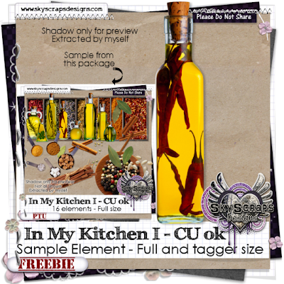 Kitchen, Spices, Food, Apples, Peppers, Fruit, Rosemary SkyScraps-IMK-Freebie